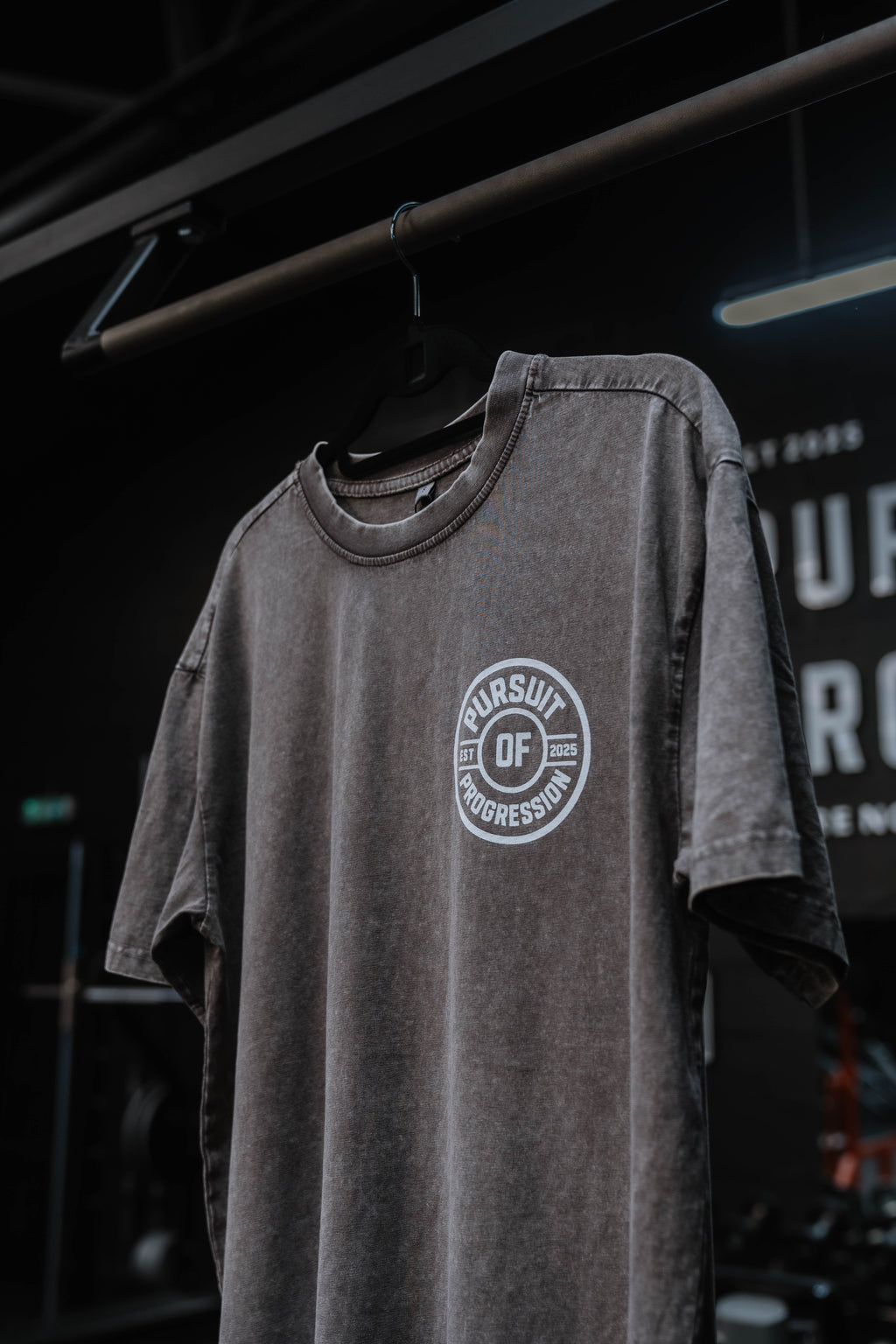 Grey Oversized Launch Tee