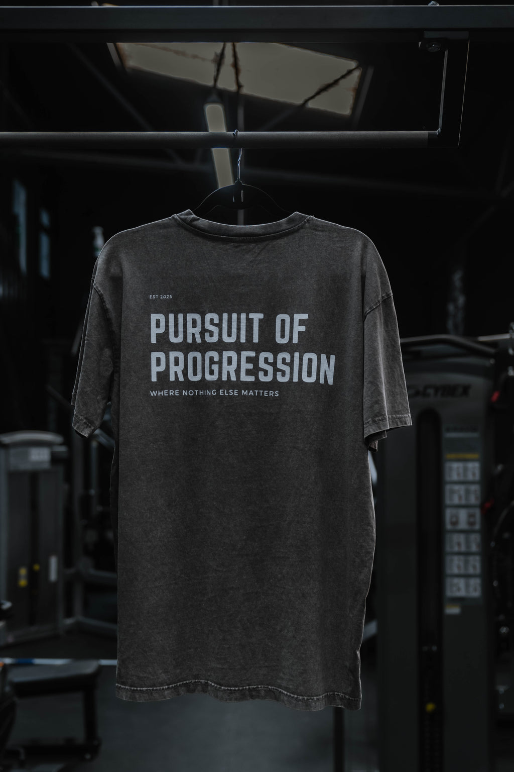 Grey Oversized Launch Tee