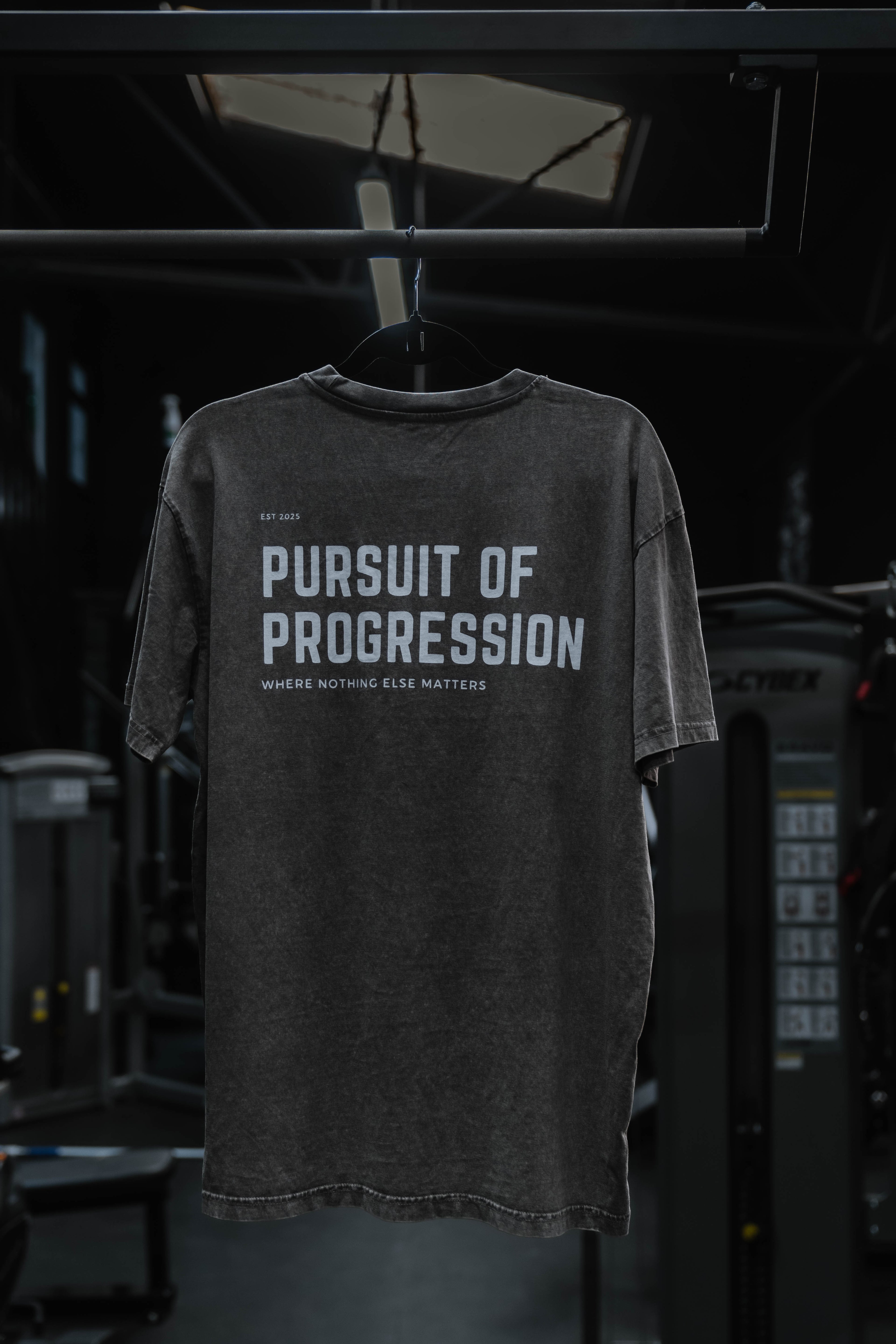 Grey Oversized Launch Tee